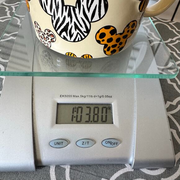 Disney Parks Mug Mickey Mouse Animal Kingdom Print Coffee Cup Tea Kitchen - Picture 8 of 8